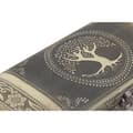 Miniatyrbilde 4 av 4: Smykkeskrin Home ESPRIT Hvit Champagne Tre Aluminium 22,5 x 10 x 6,5 cm