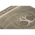 Miniatyrbilde 4 av 4: Smykkeskrin Home ESPRIT Hvit Champagne Tre Aluminium 18 x 18 x 6 cm