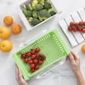 Miniatyrbillede 3 af 8: Justerbar organiser til køleskabet Friwer InnovaGoods 2 enheder