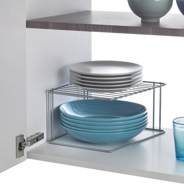 Organizer til køkkenskab Metaltex Boxe 2 Hylder Metal (25 x 25 x 15 cm)