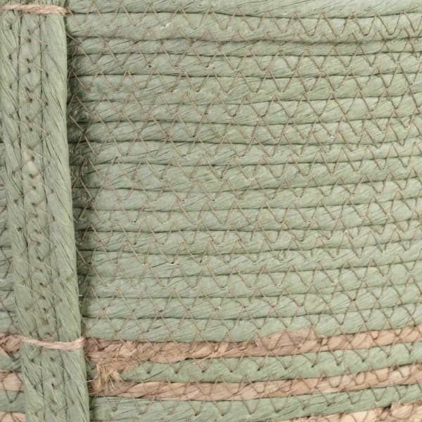 Set med kurve 42 x 42 x 48 cm Mint Naturlig fiber (3 Dele)