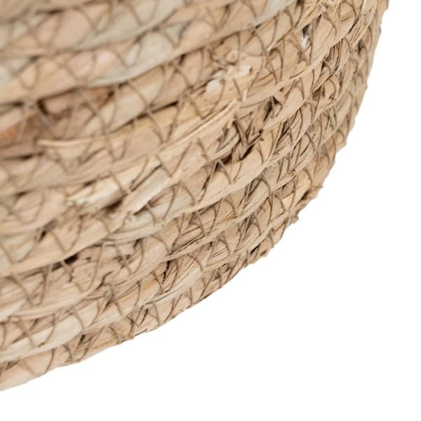 Set med kurve 42 x 42 x 48 cm Mint Naturlig fiber (3 Dele)