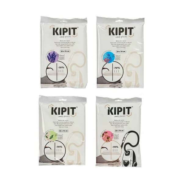 Vakuumposer Kipit 54208 Gennemsigtig Plastik 50 x 70 cm (12 enheder)