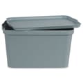 Miniatyrbillede 3 af 3: Opbevaringsboks med låg Kipit TP596-2 Grå Plastik 24 L 29,3 x 24,5 x 45 cm (6 enheder)