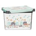 Miniatyrbillede 3 af 3: Opbevaringsboks med låg Kipit STYLE BOX-17L-6 Plastik Vej 17 L 27,5 x 22 x 36,5 cm Børns (12 enheder)