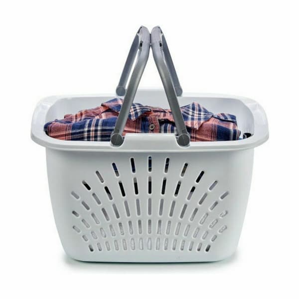 Vasketøjskurv Stefanplast PR163P Brun Plastik 18 L 39 x 21,5 x 39 cm Med håndtag (30 enheder)