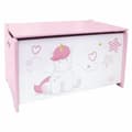 Miniatyrbillede 2 af 3: Kiste Fun House Unicorn Pink Hvid Træ