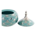 Pikkukuva 3 / 3: Korurasia DKD Home Decor Posliini Turkoosi 14 x 14 x 17 cm