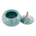 Pikkukuva 2 / 3: Korurasia DKD Home Decor Posliini Turkoosi 14 x 14 x 17 cm
