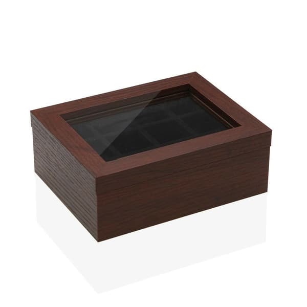 Smykkeskrin Versa Træ 12,7 x 6 x 16,4 cm