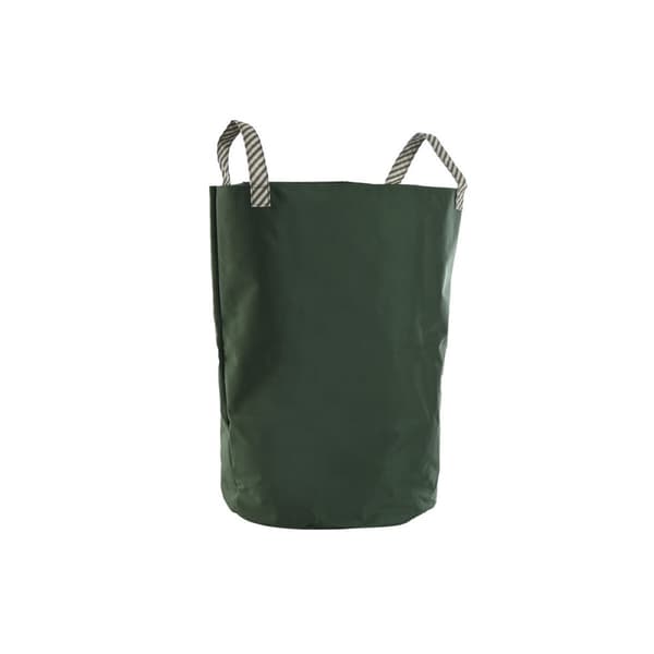 Haveaffaldspose Home ESPRIT Hvid Grøn Bomuld 40 x 40 x 60 cm