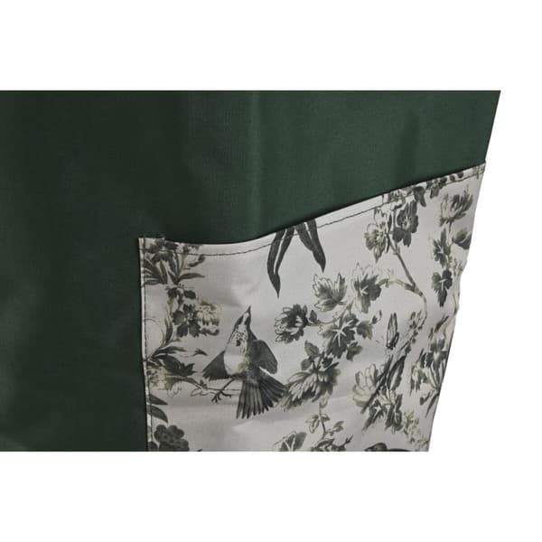 Haveaffaldspose Home ESPRIT Hvid Grøn Bomuld 40 x 40 x 60 cm