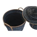 Pikkukuva 3 / 4: Korisetti DKD Home Decor Sininen Musta (3 Kappaletta)