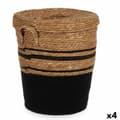 Pikkukuva 1 / 3: Kori Gift Decor YY21620J03S3 Ruskea Musta Merilevä (4 osaa)