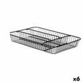 Pikkukuva 1 / 2: Ruokailuvälinejärjestelijä Kinvara W7267-1 Musta Metalli 26 x 4,7 x 35,5 cm (6 osaa)