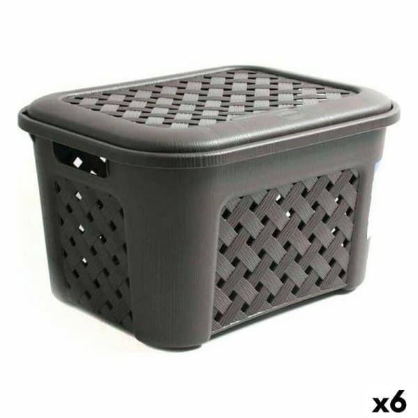 Pyykkikori Arianna Tontarelli 2112312 (43,5 x 33,5 x 26 cm) 23,6 L (6 osaa)