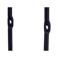 Pikkukuva 4 / 4: Hangers Musta Metalli Setti 2 Kappaletta (6 osaa)