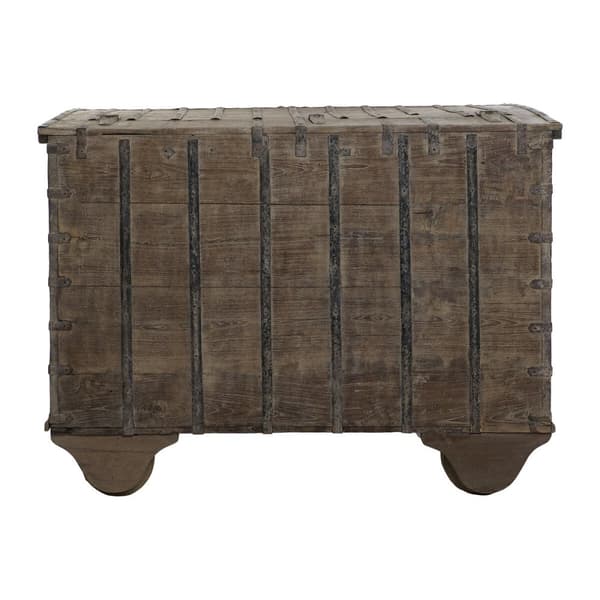 Kiste Home ESPRIT Natur Teak Enkel 118 X 66 X 87 cm