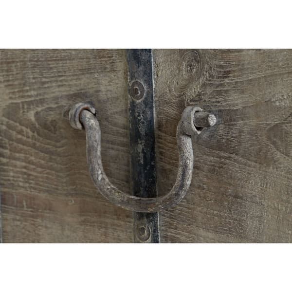 Kiste Home ESPRIT Natur Teak Enkel 118 X 66 X 87 cm