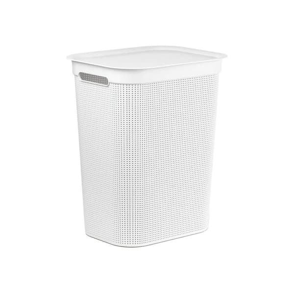Tvättkorg Rotho Brisen Vit 50 L Plast