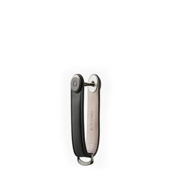Orbitkey Black 6 BLACK Läder Key Organizer