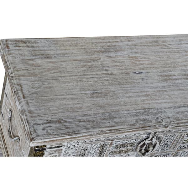 Kiste DKD Home Decor Metal Mangotræ 80 x 40 x 45 cm