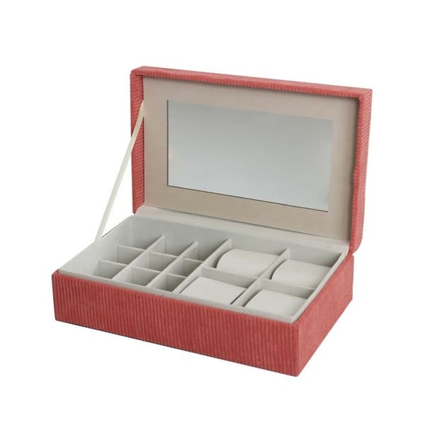 Korurasia Versa Punainen Polyesteri Kartonki Peili 16 x 7,8 x 25 cm