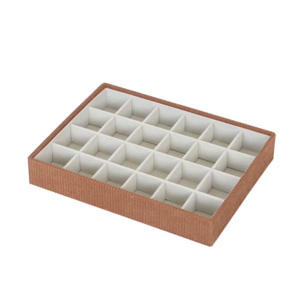 Smykkeskrin Versa Polyester Pap 19 x 4 x 25 cm