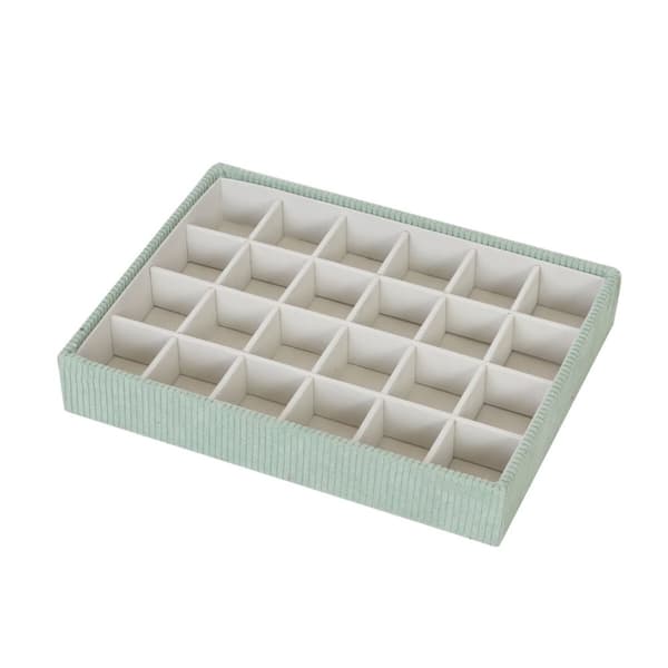 Smykkeskrin Versa Grønn Polyester Karakterer 19 x 4 x 25 cm