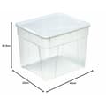 Pikkukuva 4 / 4: Sankosäiliö Mondex space box 4 h 34,5l Läpinäkyvä polypropeeni 34,5 L 42 x 35 x 33 cm