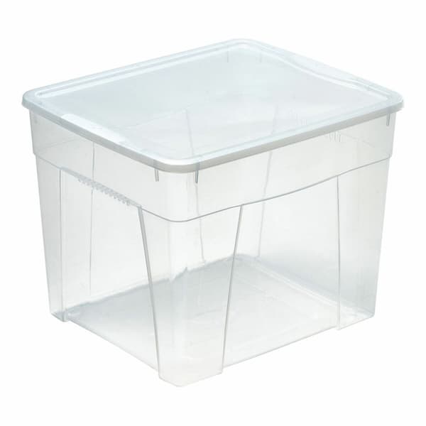 Sankosäiliö Mondex space box 4 h 34,5l Läpinäkyvä polypropeeni 34,5 L 42 x 35 x 33 cm