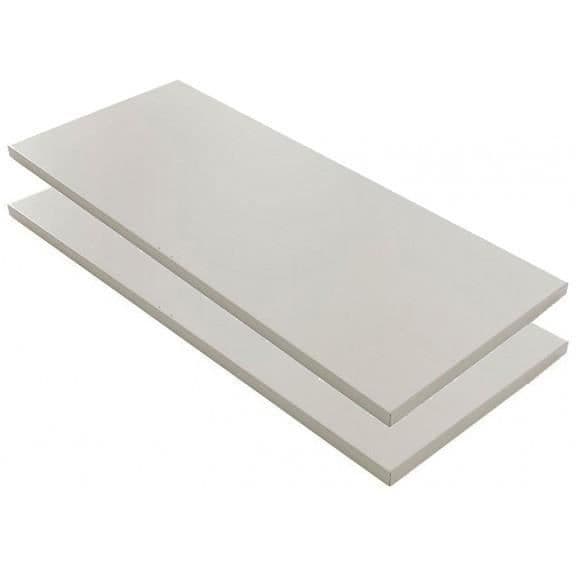 Set Mensole Ripiano per Armadio Bianco Pali 2 pz 053820231700