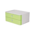 Miniatyrbild 1 av 4: HAN 1120-80 SMART-BOX ALLISON Stapelbar förvaringslåda med 2 lådor limegrön