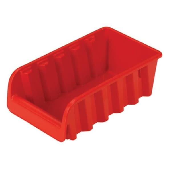 PROFI Röd plastkorg - Förvaringslåda med öppen front, 20,9x11,5x7,5 cm, EF502741