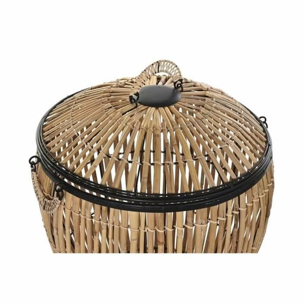 Korg - Natur - Set om 2 - Metall - Rotting - 48 x 48 x 55 cm