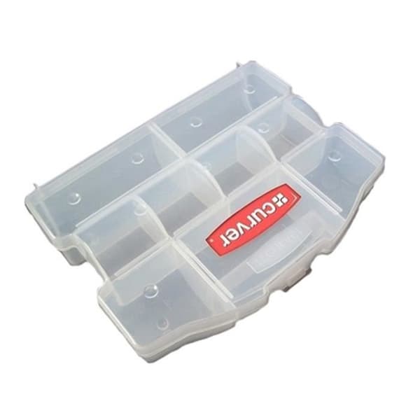Förvaringsbox av polypropen med fack, 23,1x18,3x7,1cm, EF502408