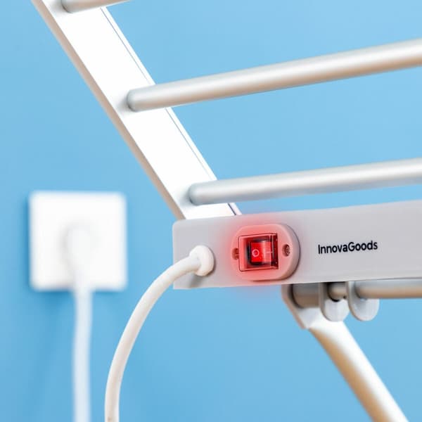 BRUGT Foldbart elektrisk tørrestativ med vinger Drywing InnovaGoods 230 W 20 Stænger9 Plastik (Refurbished B)