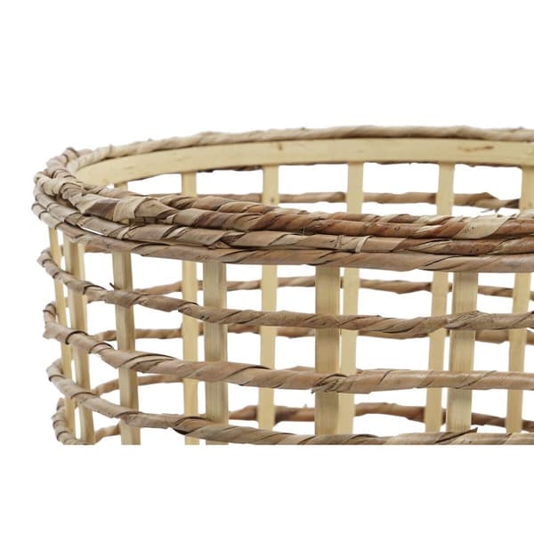 BRUGT Kurvesæt DKD Home Decor FIBRA MAIZ (3 Dele) (Refurbished A)