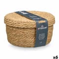 Miniatyrbillede 1 af 3: Set med kurve SY101703 Natur Naturlig fiber (6 enheder)