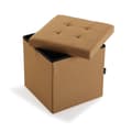 Miniatyrbillede 2 af 3: Aftageligt bagagerum Versa Sennep Træ MDF 38 x 37,5 x 38 cm