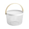 Miniatyrbilde 2 av 4: Multifunksjonell kurv Confortime Tre Metall 25,5 x 17,5 cm (6 enheter)