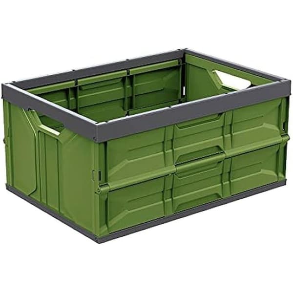 Vikbar låda - MONDEX - 45 l - 54 x 37,5 x 28 cm - Flerfärgad - Plast