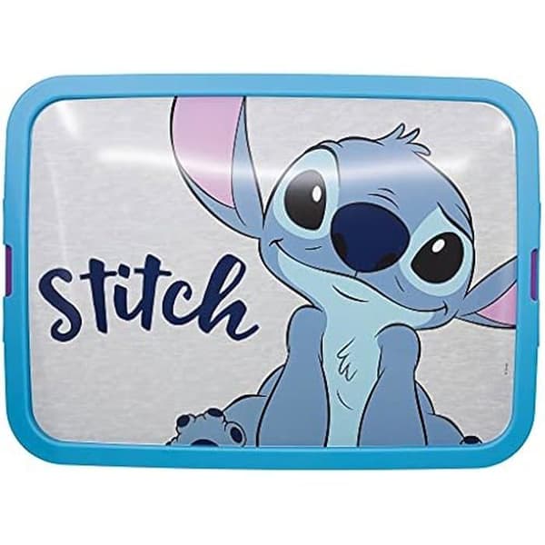 Förvaringslåda - STOR - Click Stitch and Angel - 13 Liter - Dekorerad - BPA-fri