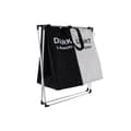 Miniatyrbillede 4 af 5: Vasketøjskurv DKD Home Decor Foldbar Dobbelt Metal Polyester (63 x 37 x 61 cm)