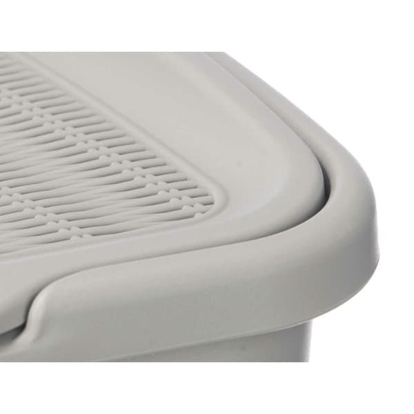 Hinkbehållare Stefanplast 30081 Ljusgrå Plast 50 L 36 x 54,5 x 38 cm (6 antal)