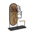 Miniatyrbillede 2 af 2: Smykkestativ Versa M Sort Metal 7,5 x 27 x 20,5 cm