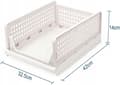 Miniatyrbild 6 av 6: Plastlådor + OrganizeIt + StackMaster + Platsbesparing + Vit