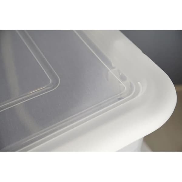 EDA PLASTIQUE Funny Box förvaringsbox 55 L - Natur - 57,5 x 44 x 31 cm