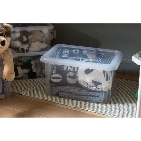 EDA PLASTIQUE Funny Box förvaringsbox 55 L - Natur - 57,5 x 44 x 31 cm