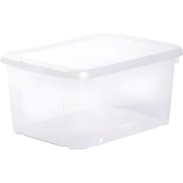 EDA PLASTIQUE Funny Box Förvaringslåda 8 L - Natur - 31 x 23,4 x 15,4 cm
